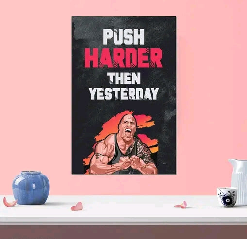 ESCAPER Gym posters for Wall (12 x 18, 300 GSM), Poster for Gym Motivation, Workout Poster for Gym, Exercise Posters, Bodybuilders Posters, Fitness Center Posters (Jumbo Pack 6 Posters)