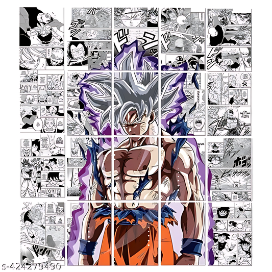 Dragonn ball manga anime Manga Panels For Wall A4 Size - Dragonn ball manga anime Panel Anime Manga Paper Wall Poster Set Of 12 For Bedroom With Size A4