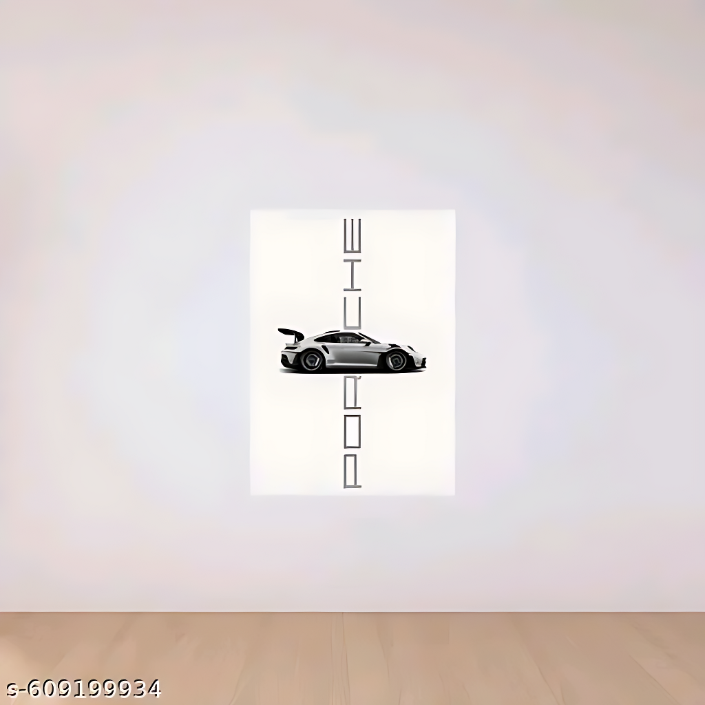 Super Car Poster 3 Set (12x9 Inch) / Luxury Sports Car Wall Art for Bedroom / Home Decor Posters Fine Art Print (12 inch X 9 inch, ROLLED)