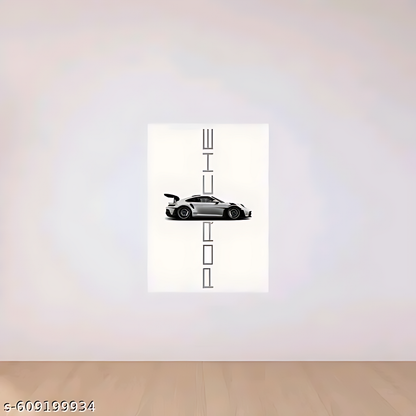 Super Car Poster 3 Set (12x9 Inch) / Luxury Sports Car Wall Art for Bedroom / Home Decor Posters Fine Art Print (12 inch X 9 inch, ROLLED)