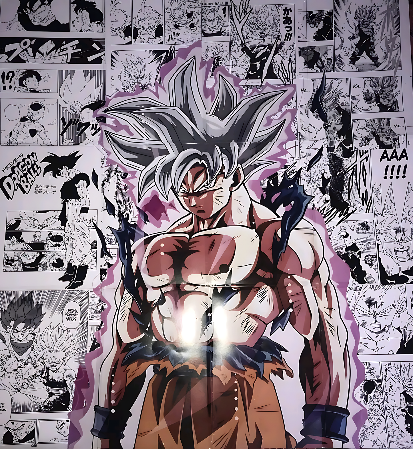 Dragonn ball manga anime Manga Panels For Wall A4 Size - Dragonn ball manga anime Panel Anime Manga Paper Wall Poster Set Of 12 For Bedroom With Size A4